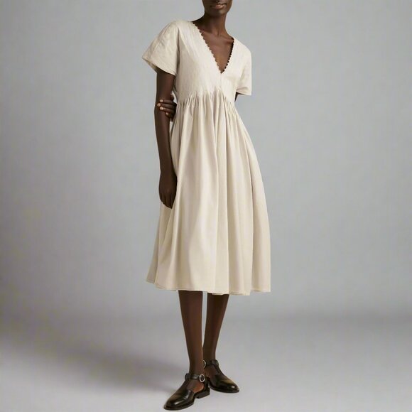 Merlette Dresses & Skirts - Merlette cream Zeeland dress, size XS